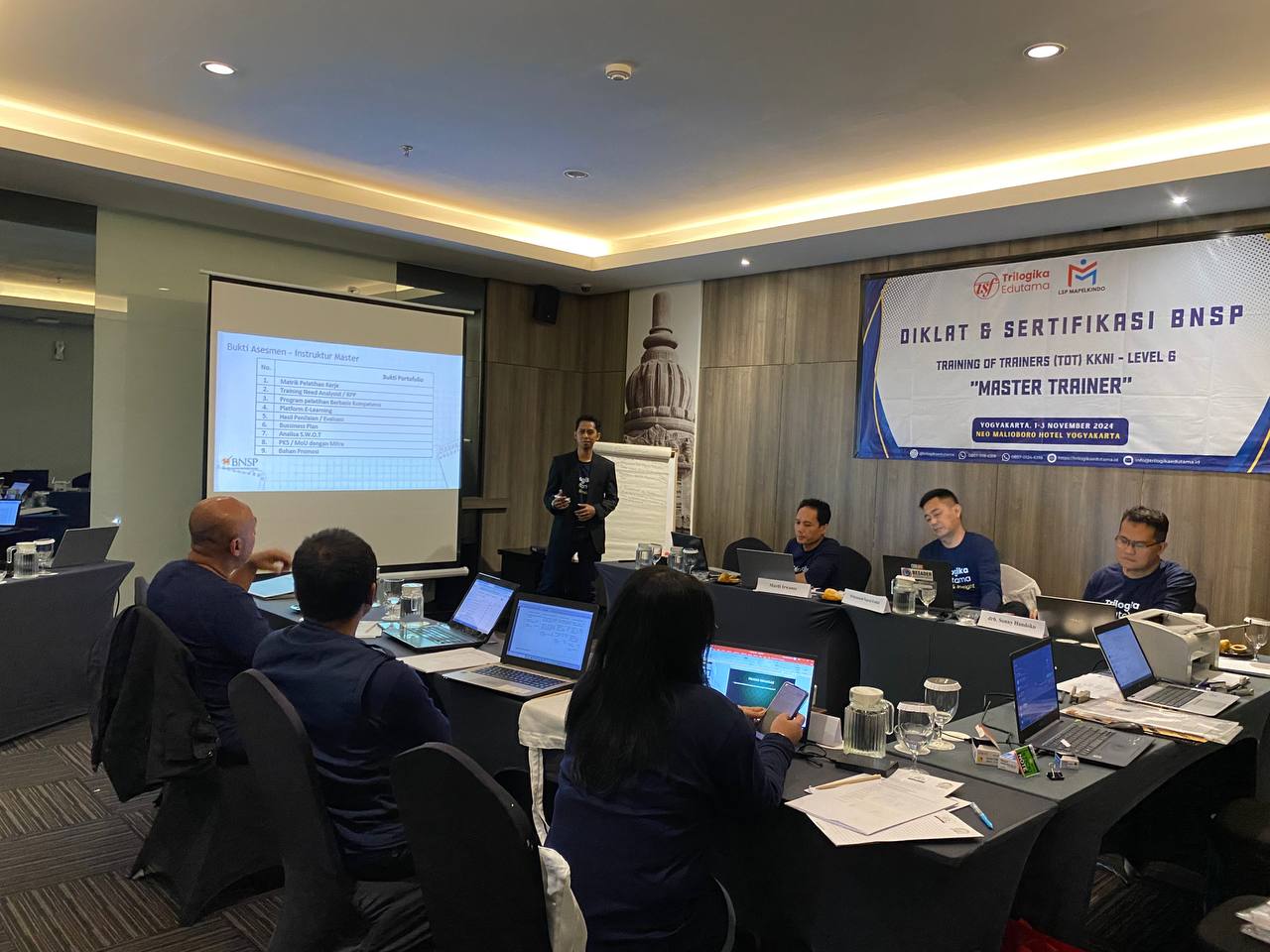 Diklat dan Sertifikasi Training of Trainer (ToT) KKNI Level 6 Offline di Yogyakarta 2024 by Trilogika Edutama